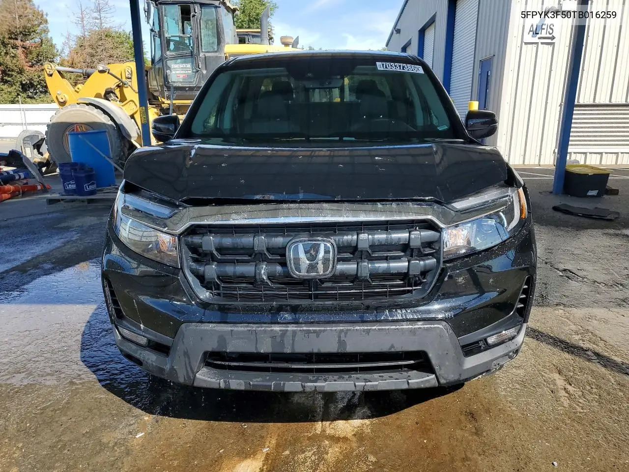 2026 HONDA RIDGELINE VIN 5FPYK3F50TB016259 — фото 5