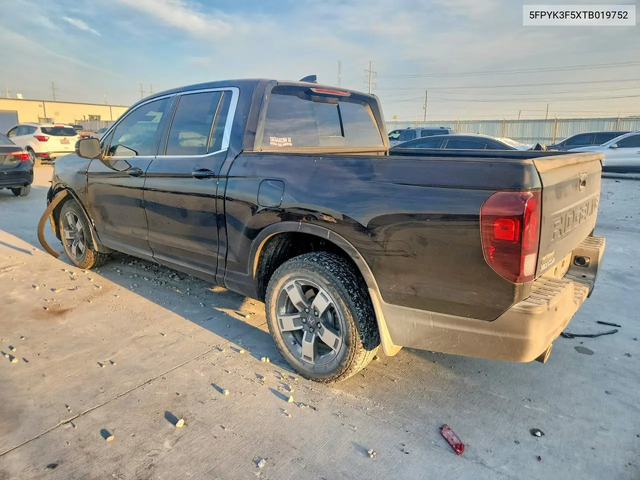 2026 HONDA RIDGELINE VIN 5FPYK3F5XTB019752 — фото 2