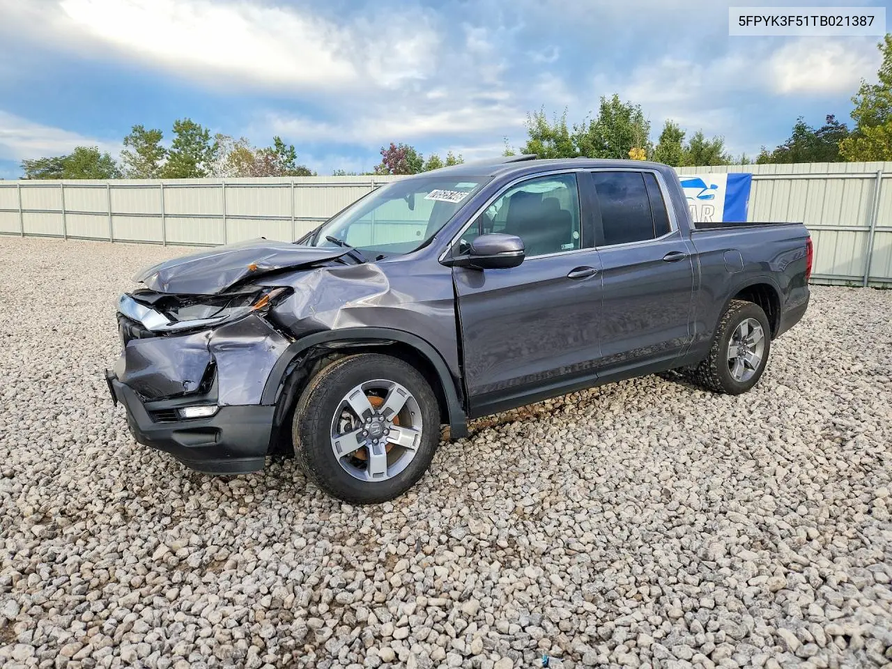 HONDA RIDGELINE 2026, VIN 5FPYK3F51TB021387