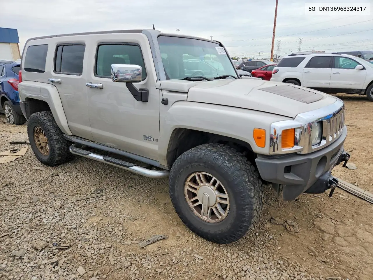2006 HUMMER H3 VIN 5GTDN136968324317 — фото 4