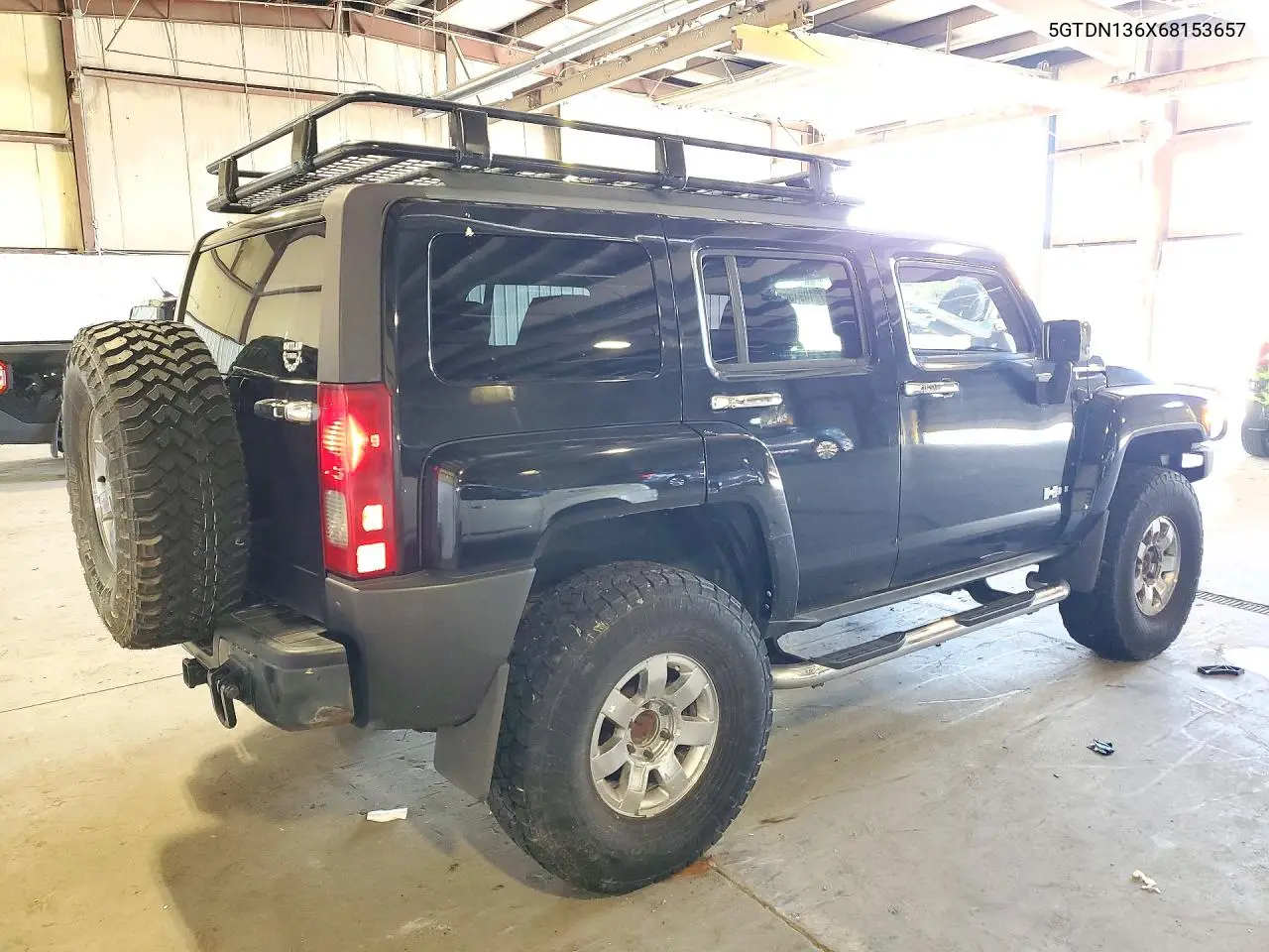 2006 HUMMER H3 VIN 5GTDN136X68153657 — фото 3