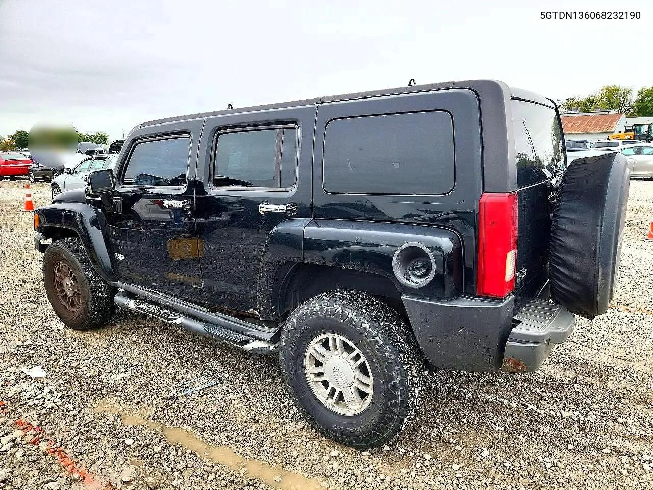 2006 HUMMER H3 VIN 5GTDN136068232190 — фото 2
