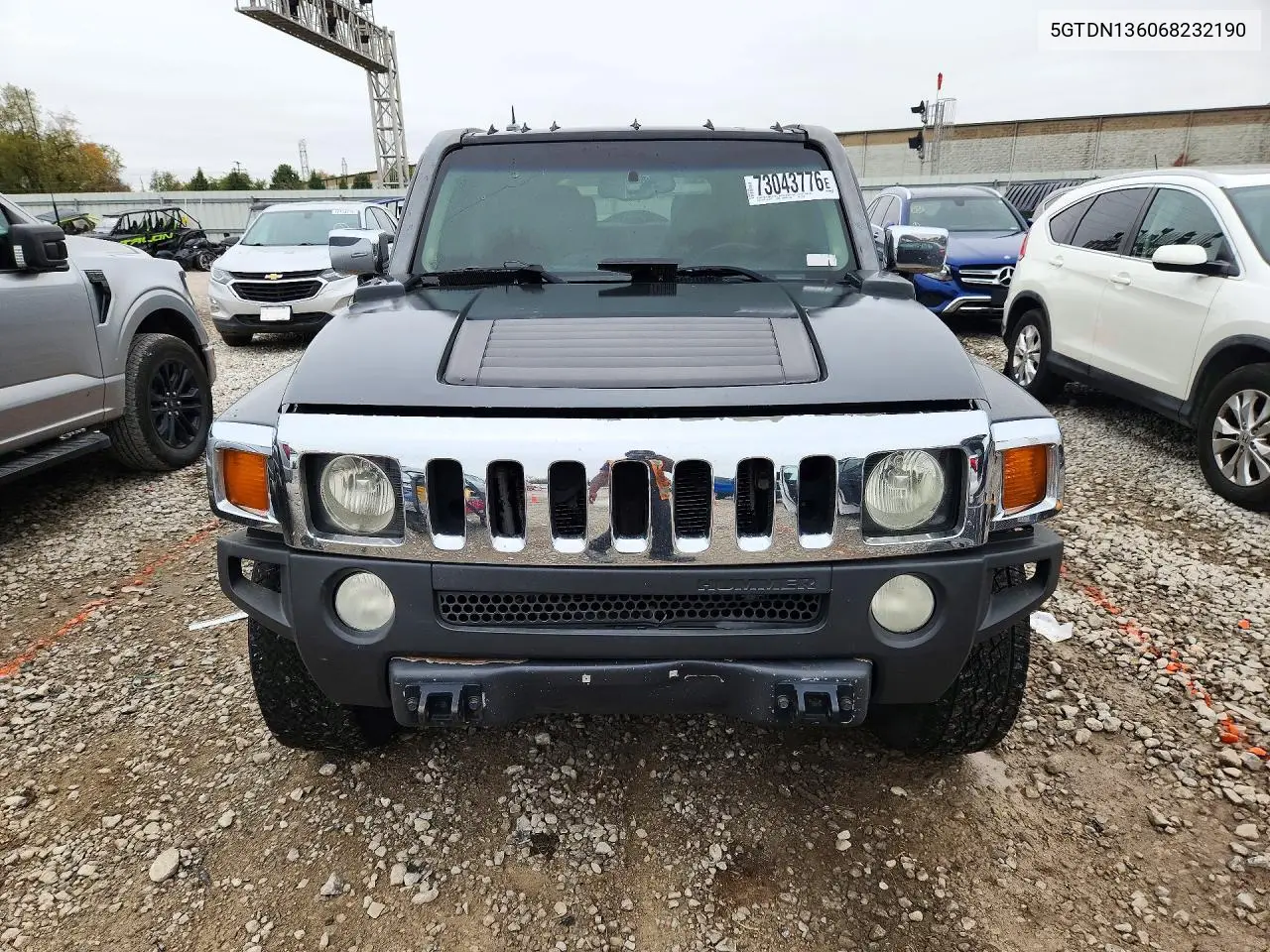 2006 HUMMER H3 VIN 5GTDN136068232190 — фото 5