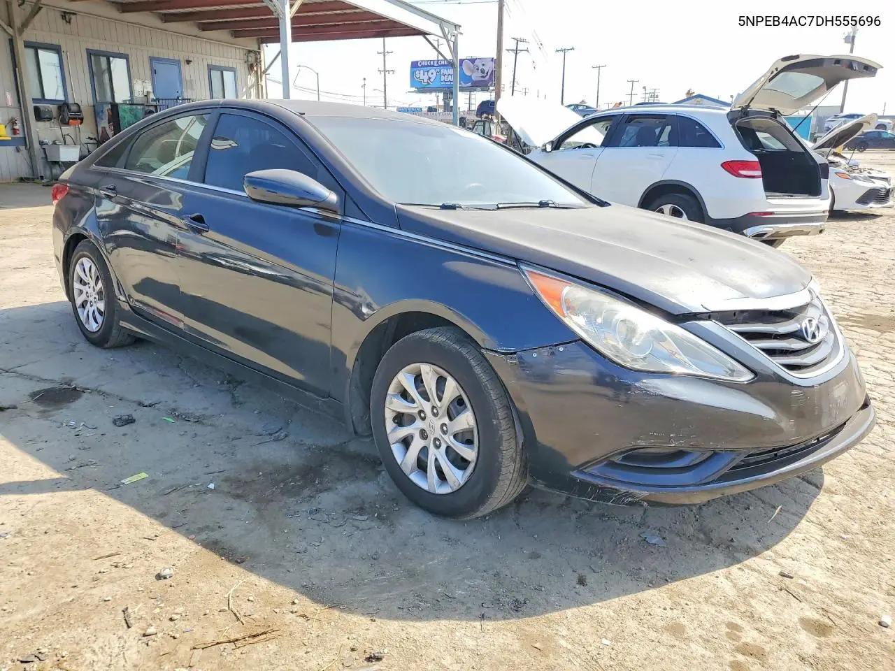 2013 HYUNDAI SONATA VIN 5NPEB4AC7DH555696 — фото 4