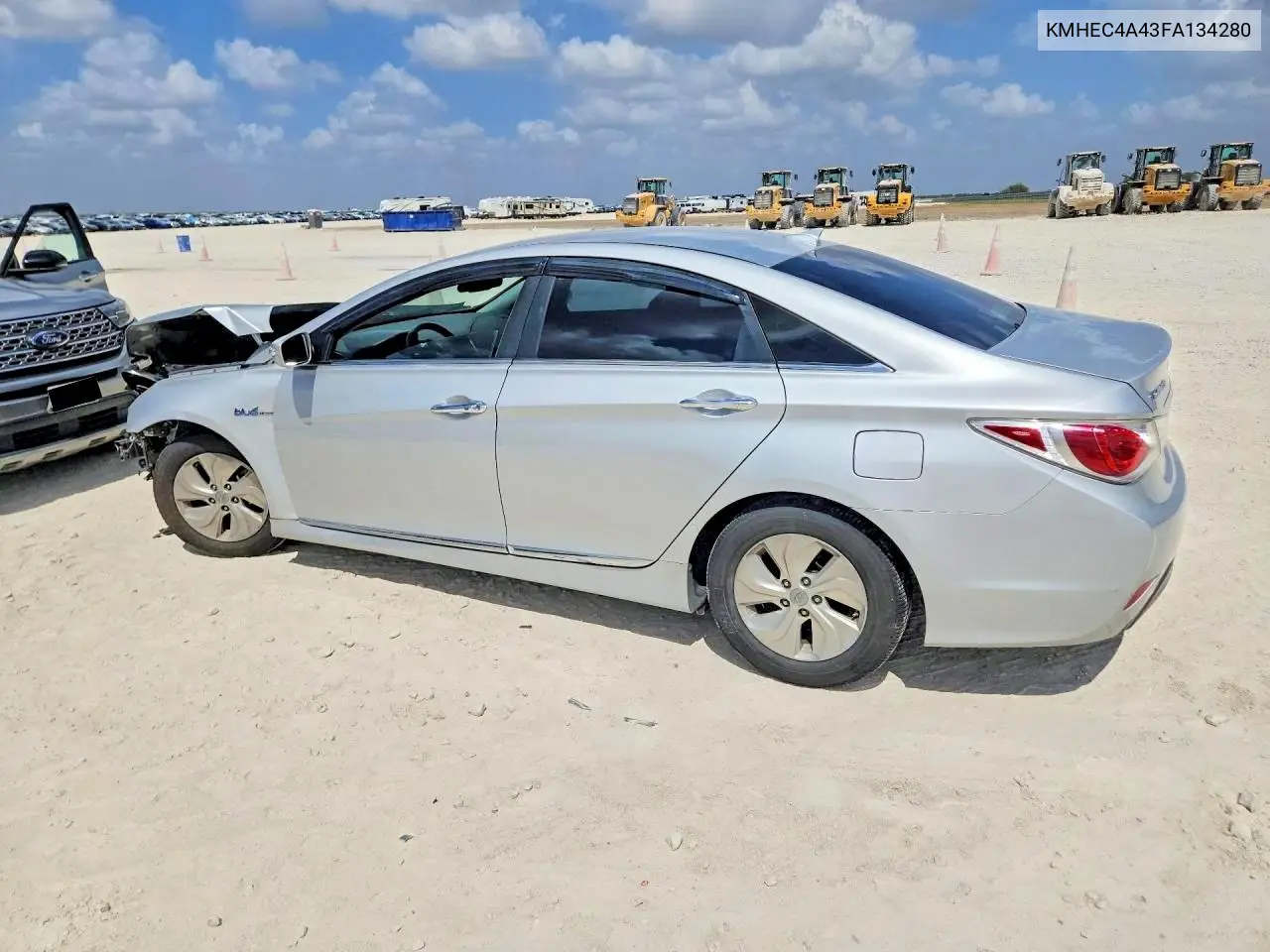 2015 HYUNDAI SONATA VIN KMHEC4A43FA134280 — фото 2