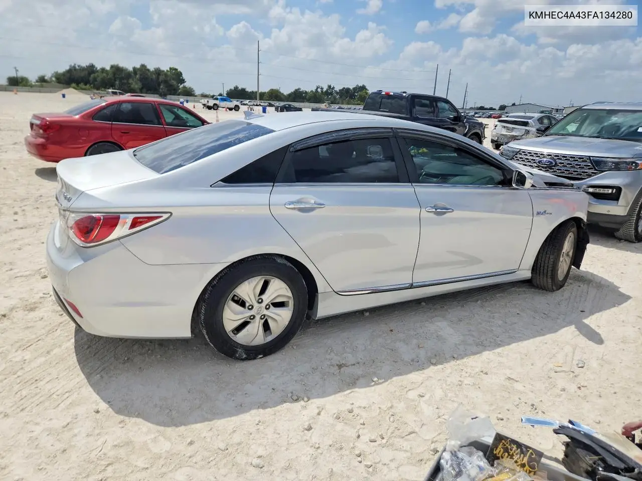 2015 HYUNDAI SONATA VIN KMHEC4A43FA134280 — фото 3