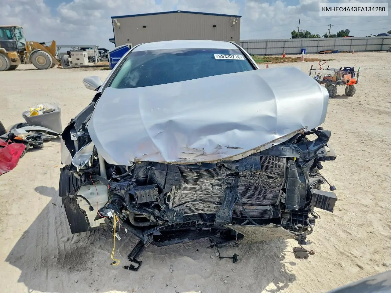 2015 HYUNDAI SONATA VIN KMHEC4A43FA134280 — фото 5
