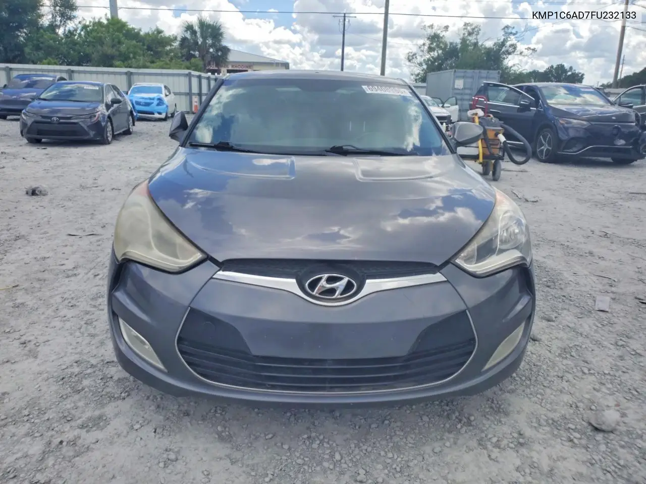 2015 HYUNDAI VELOSTER VIN KMHTC6AD7FU232133 — фото 5