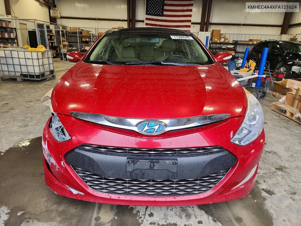 2015 HYUNDAI SONATA VIN KMHEC4A4XFA121624 — фото 5