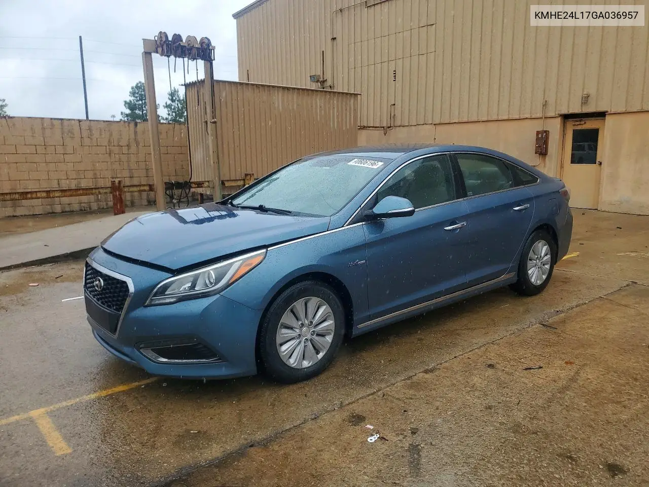 HYUNDAI SONATA 2016, VIN KMHE24L17GA036957