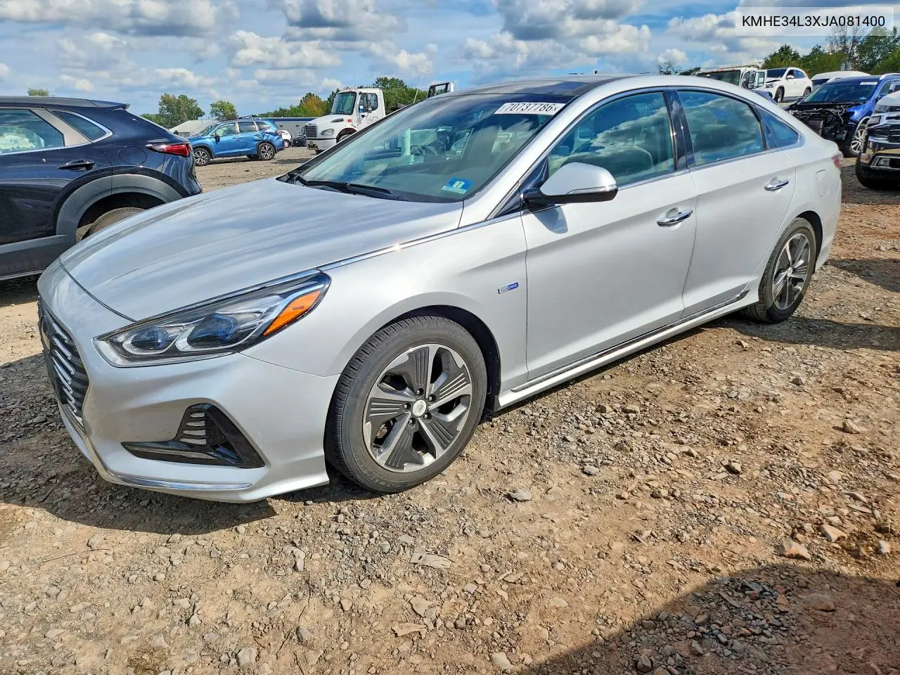HYUNDAI SONATA 2018, VIN KMHE34L3XJA081400