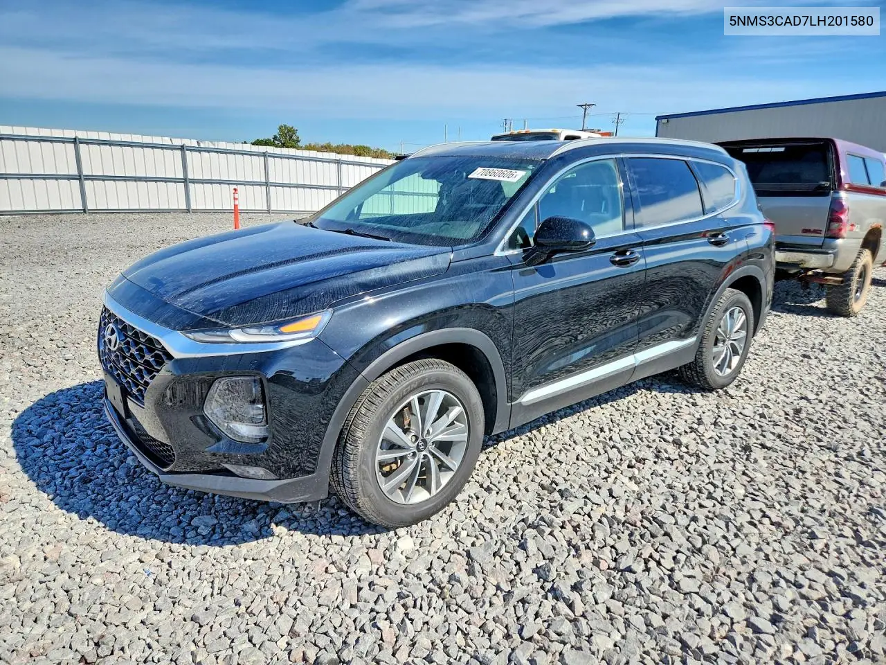 HYUNDAI SANTA FE 2020, VIN 5NMS3CAD7LH201580