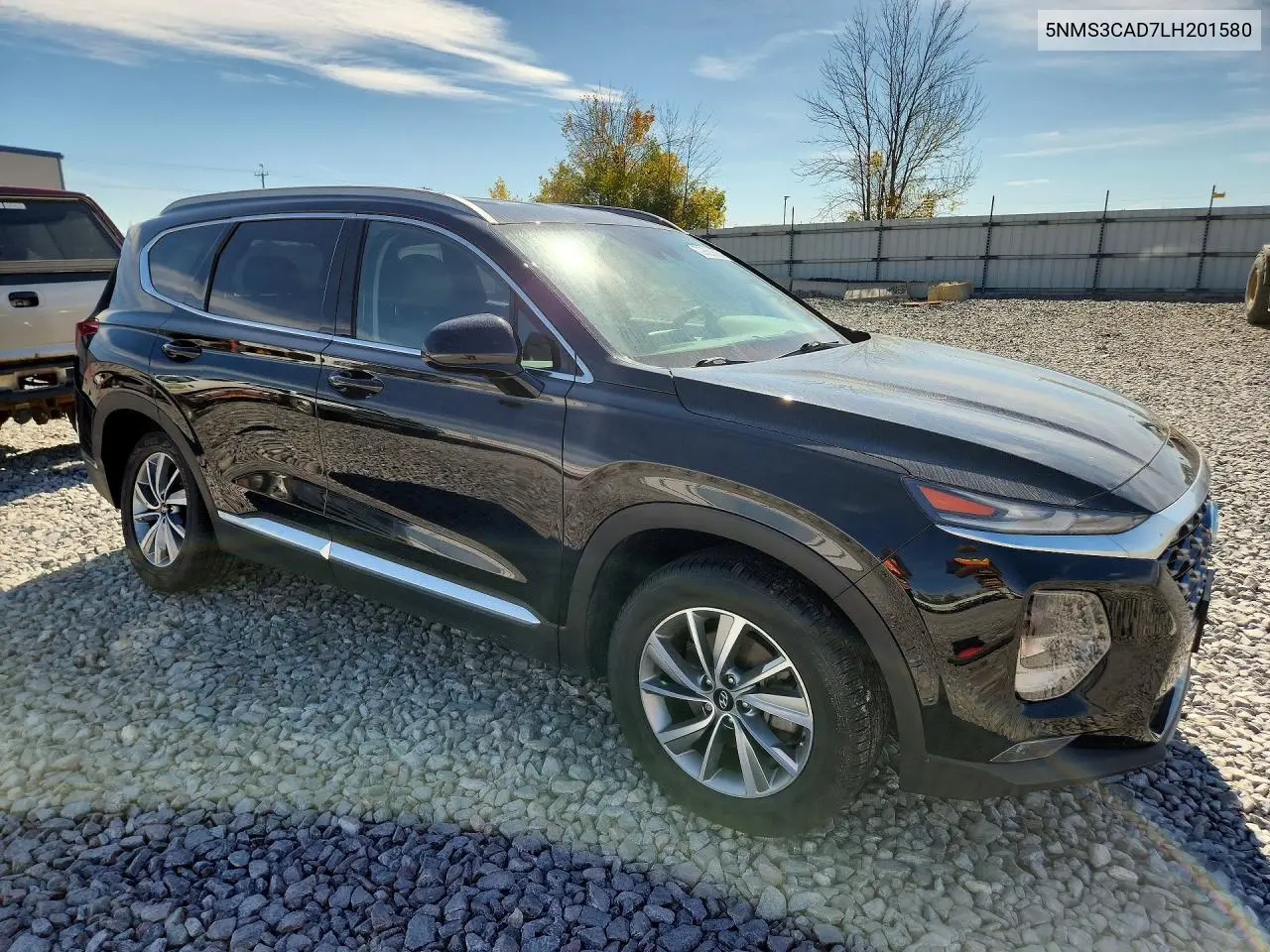 2020 HYUNDAI SANTA FE VIN 5NMS3CAD7LH201580 — фото 4