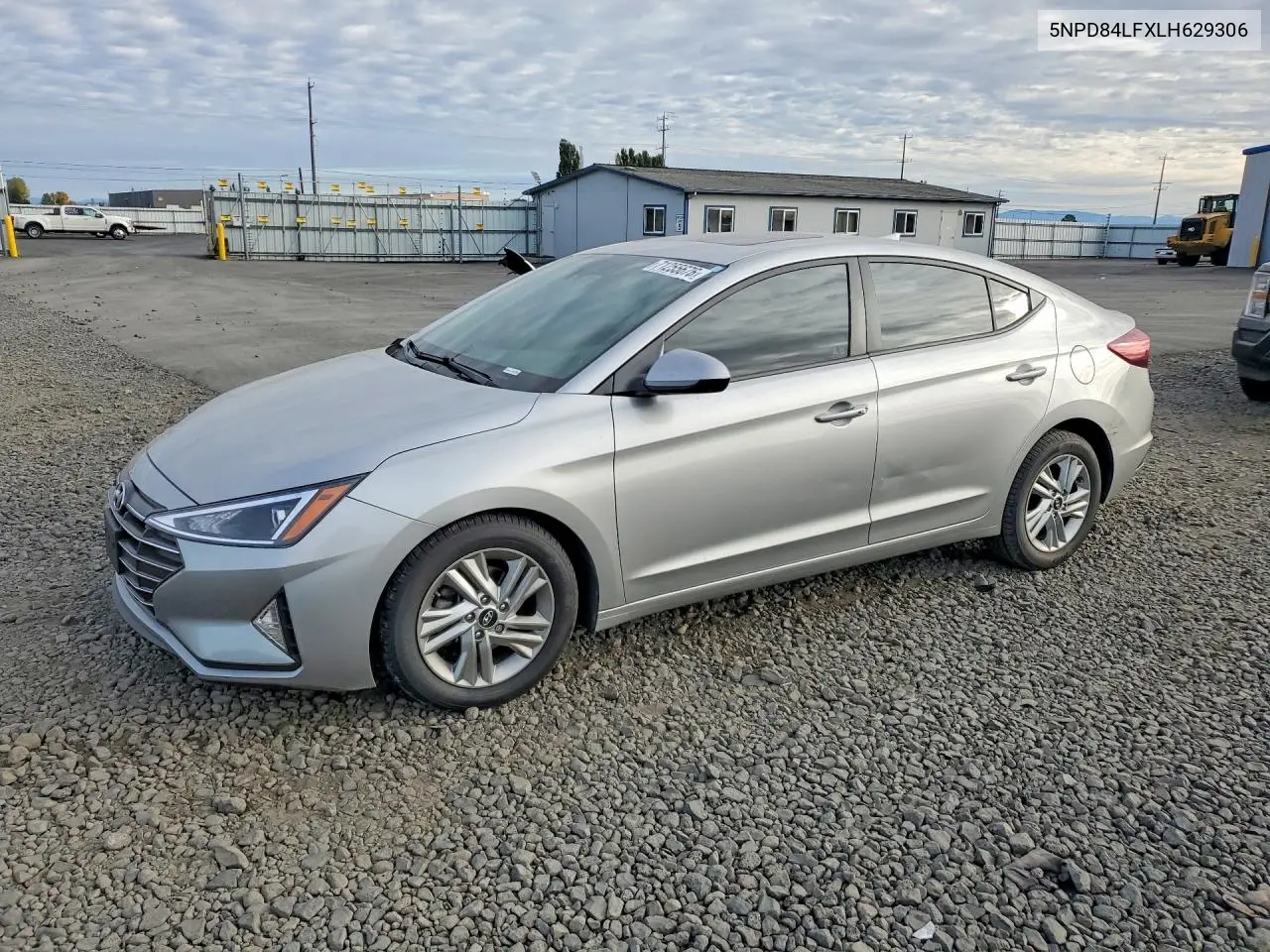 2020 HYUNDAI ELANTRA VIN 5NPD84LFXLH629306 — фото 3