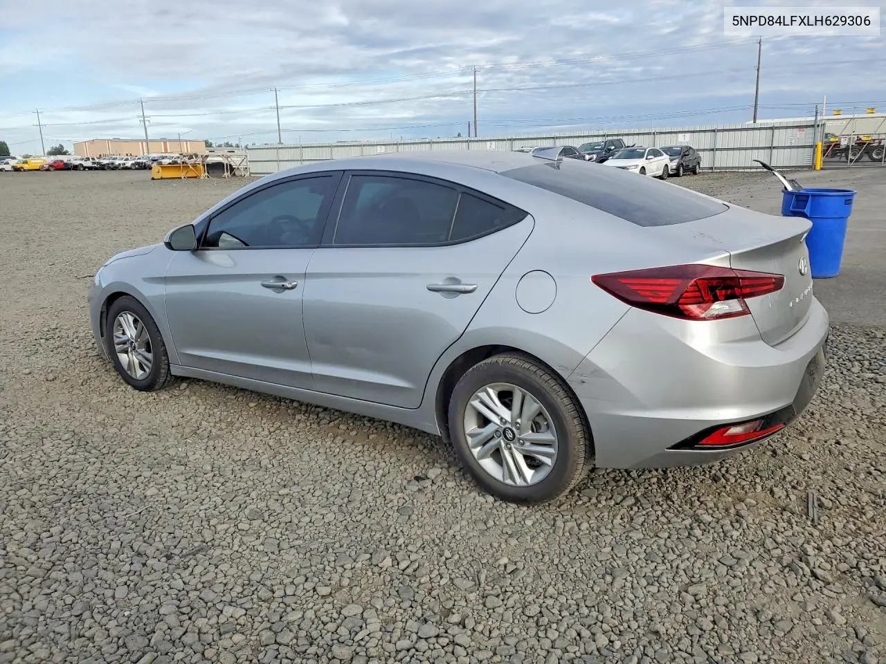 HYUNDAI ELANTRA 2020, VIN 5NPD84LFXLH629306