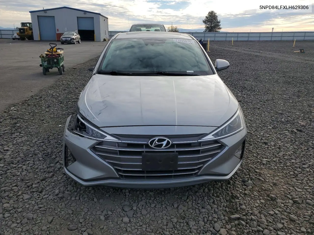 2020 HYUNDAI ELANTRA VIN 5NPD84LFXLH629306 — фото 5