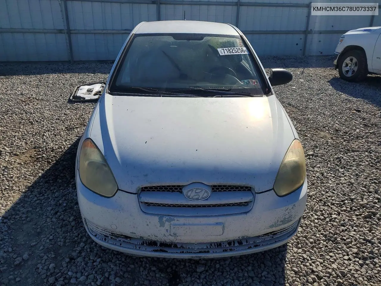 2008 HYUNDAI ACCENT VIN KMHCM36C78U057350 — фото 5