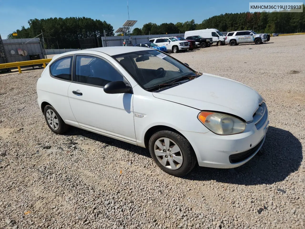 2009 HYUNDAI ACCENT VIN KMHCM36C19U128933 — фото 4