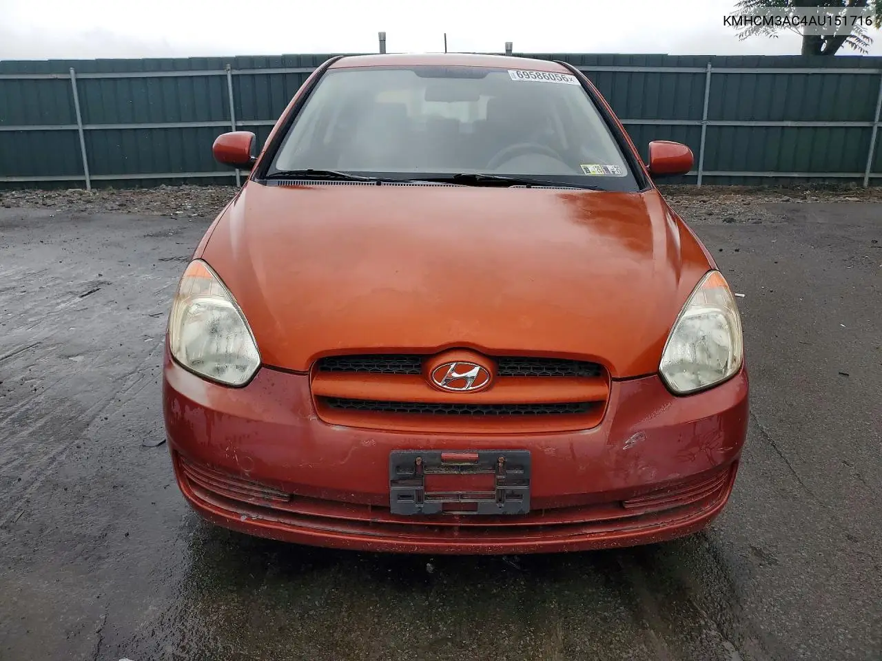 2010 HYUNDAI ACCENT VIN KMHCM3AC4AU151716 — фото 5