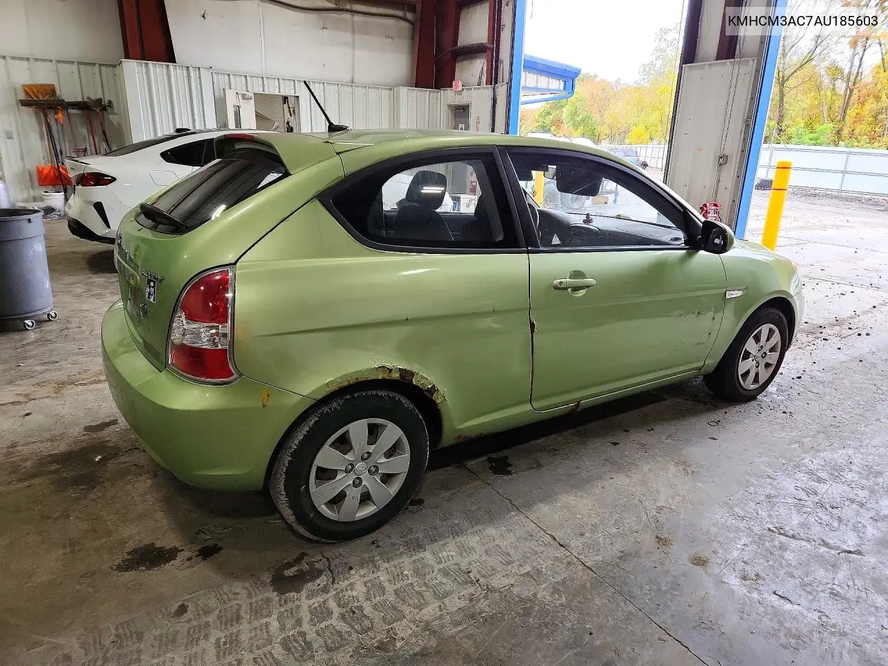 2010 HYUNDAI ACCENT VIN KMHCM3AC7AU185603 — фото 3