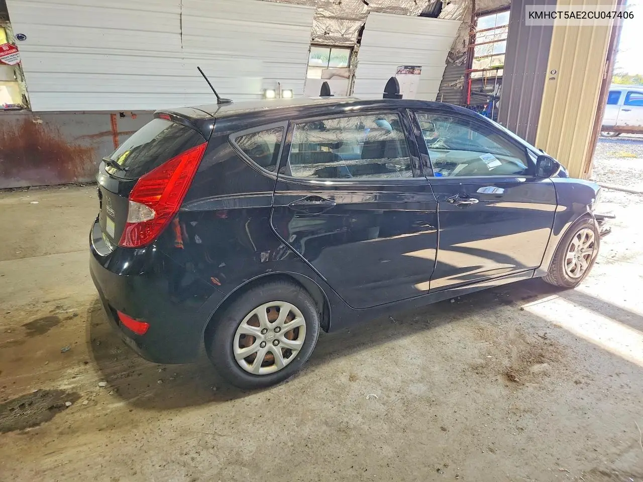 2012 HYUNDAI ACCENT VIN KMHCT5AE2CU047406 — фото 3