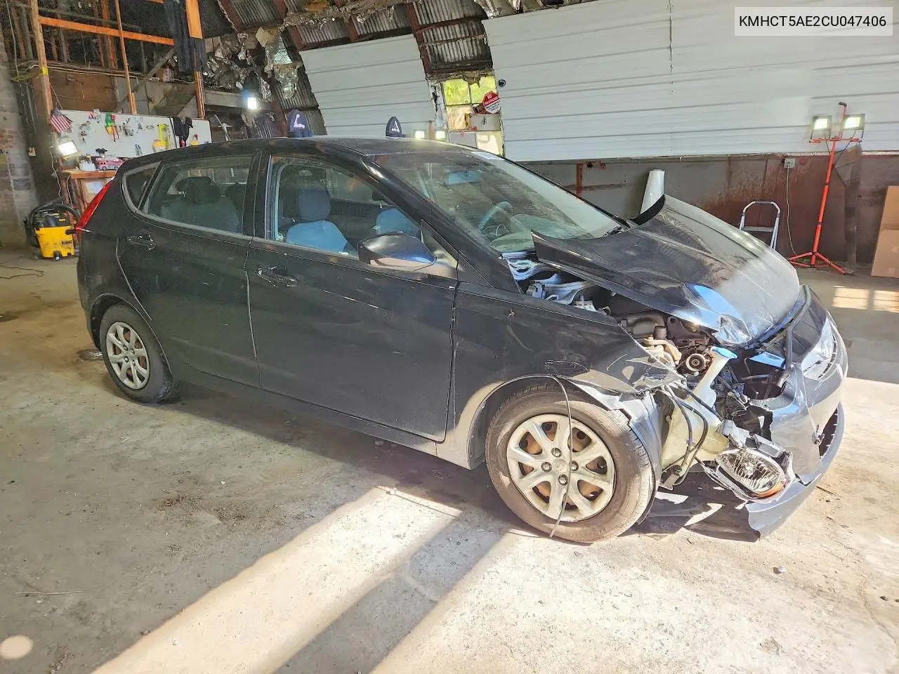 2012 HYUNDAI ACCENT VIN KMHCT5AE2CU047406 — фото 4