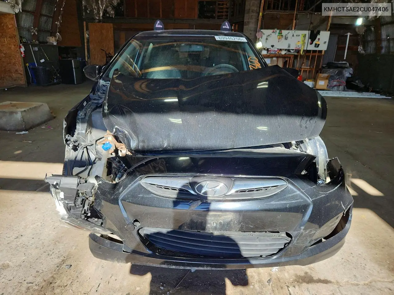 2012 HYUNDAI ACCENT VIN KMHCT5AE2CU047406 — фото 5
