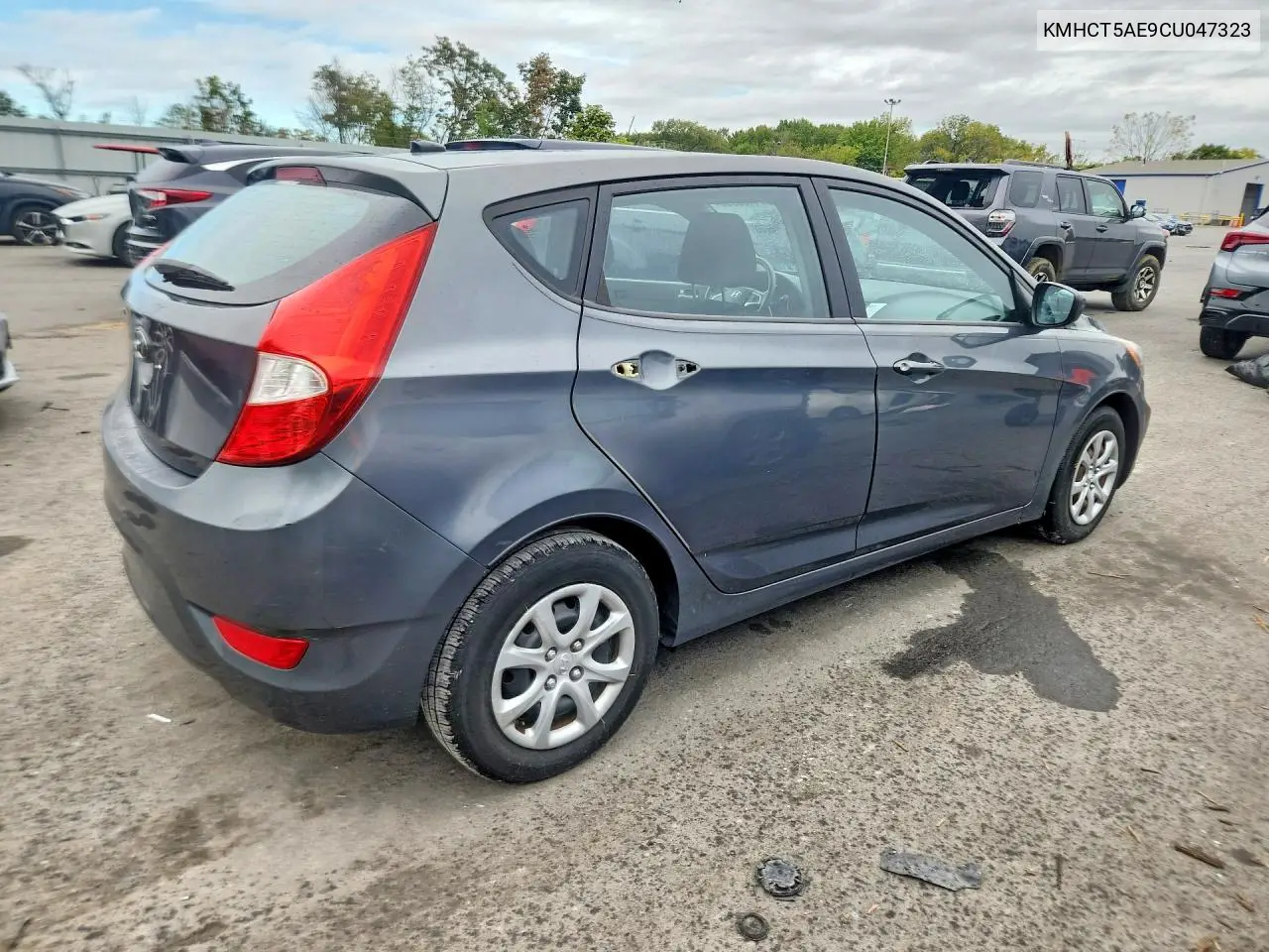 2012 HYUNDAI ACCENT VIN KMHCT5AE9CU047323 — фото 3