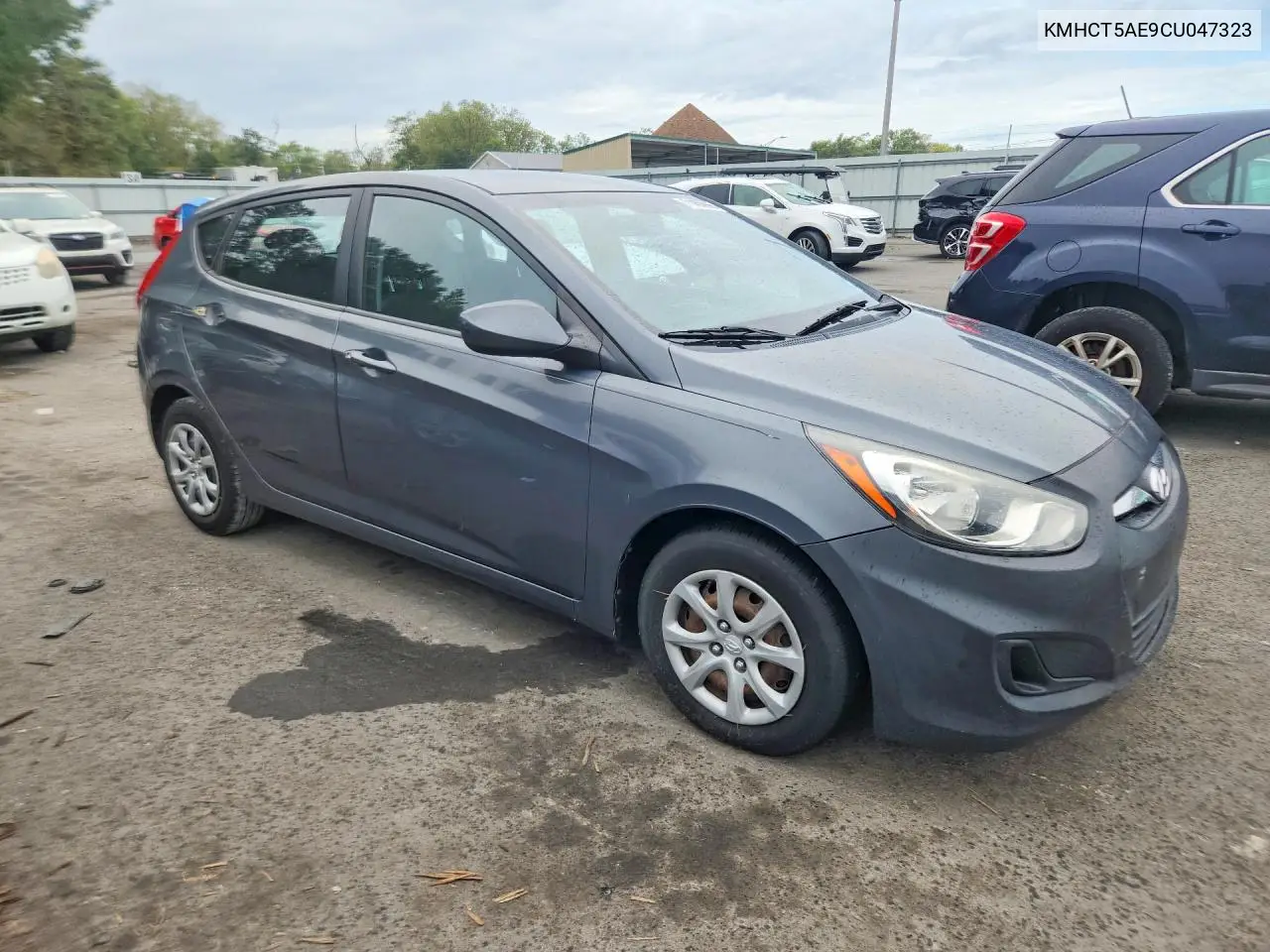 2012 HYUNDAI ACCENT VIN KMHCT5AE9CU047323 — фото 4