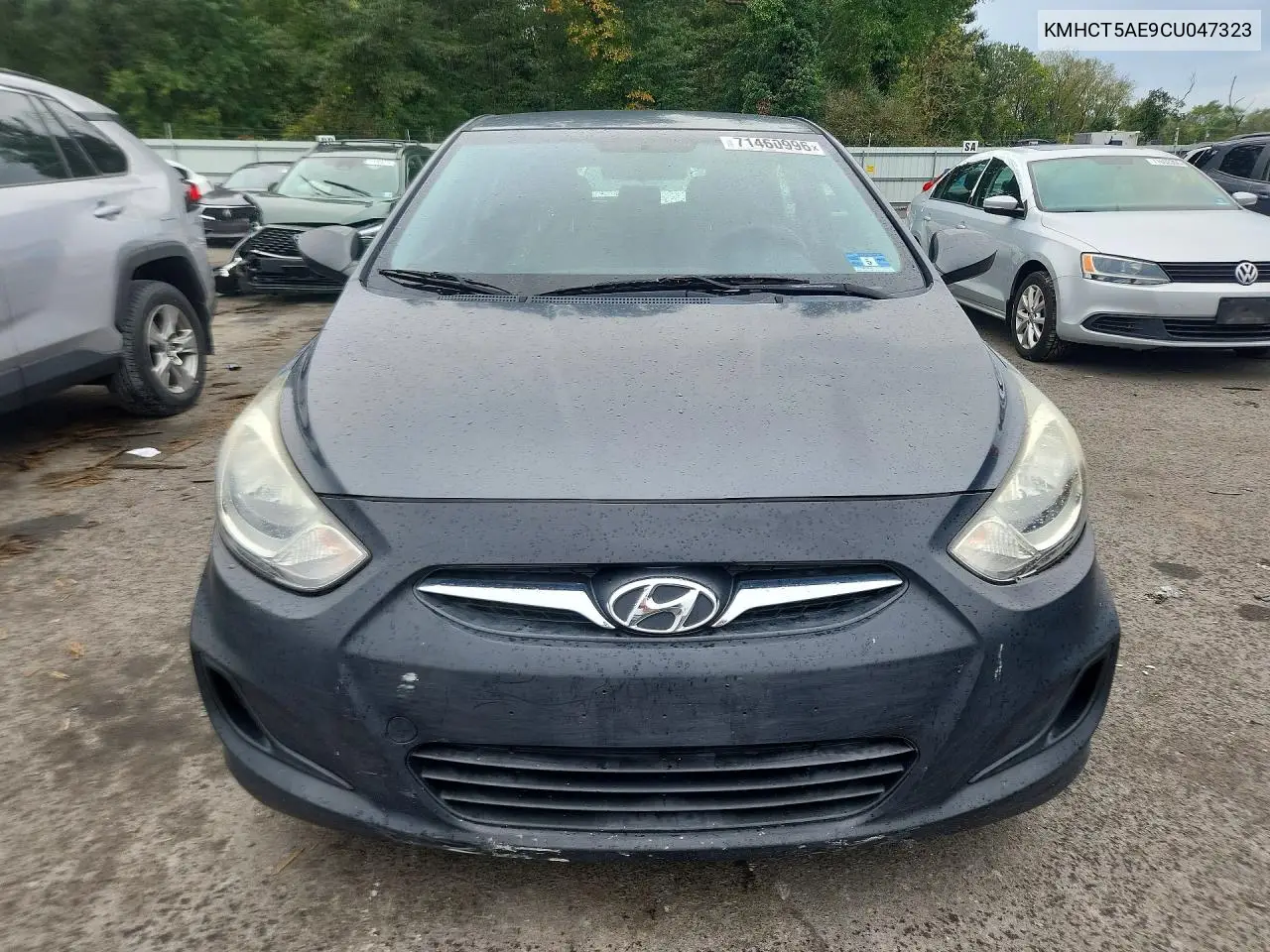 2012 HYUNDAI ACCENT VIN KMHCT5AE9CU047323 — фото 5
