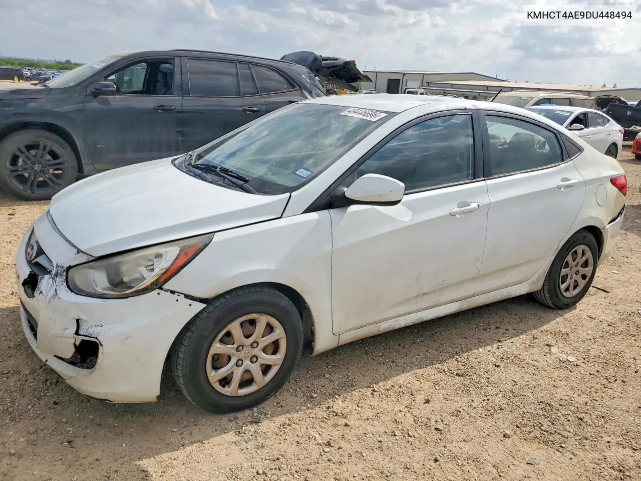 HYUNDAI ACCENT 2013, VIN KMHCT4AE9DU448494