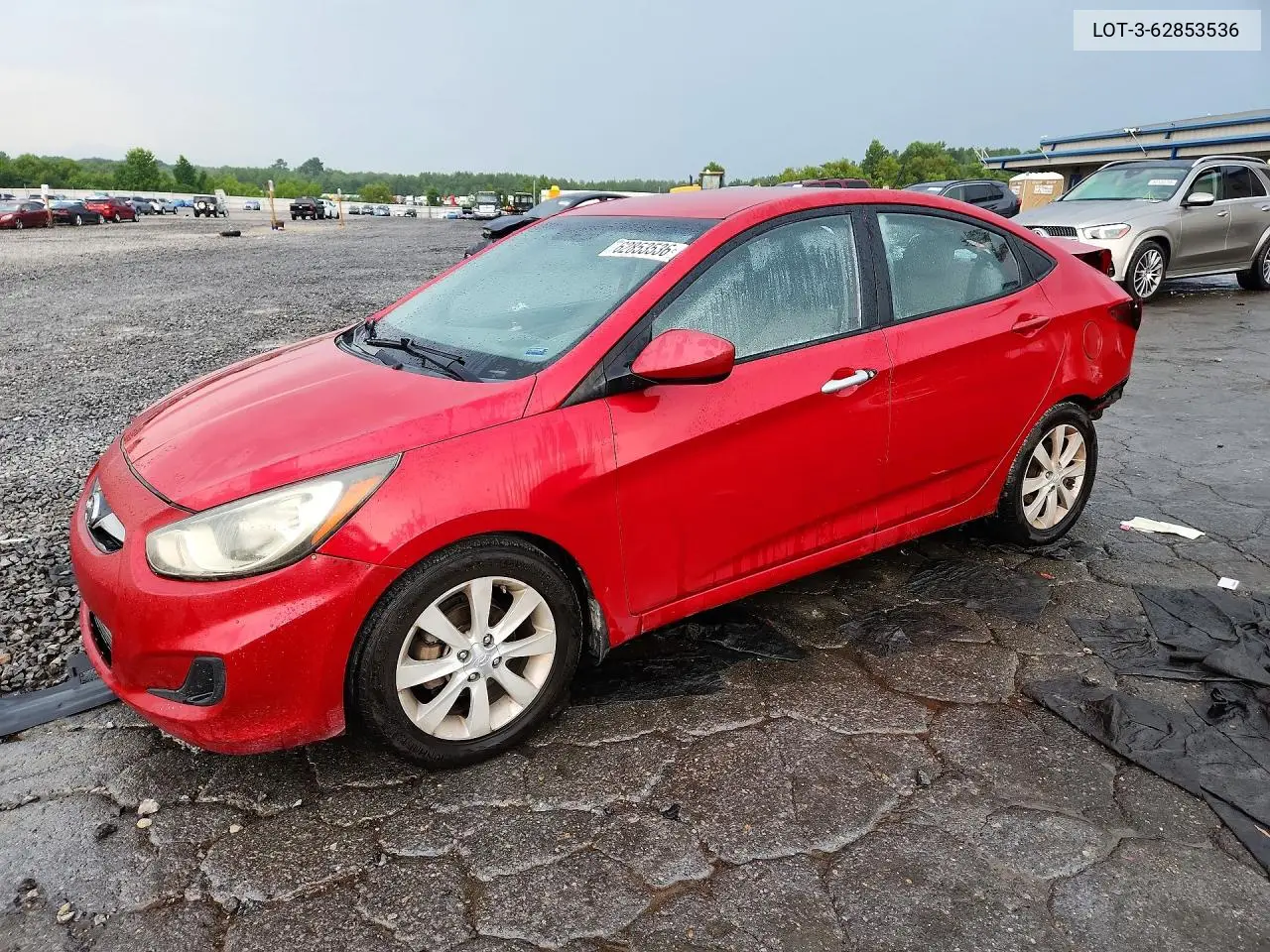 HYUNDAI ACCENT 2013, VIN KMHCU4AE0DU275543