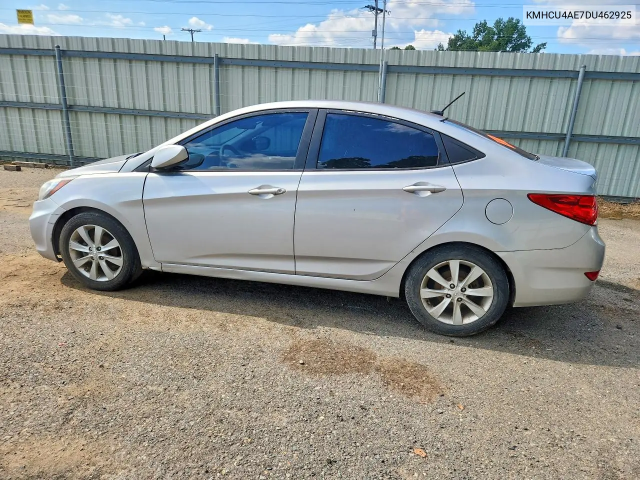 2013 HYUNDAI ACCENT VIN KMHCU4AE7DU462928 — фото 2