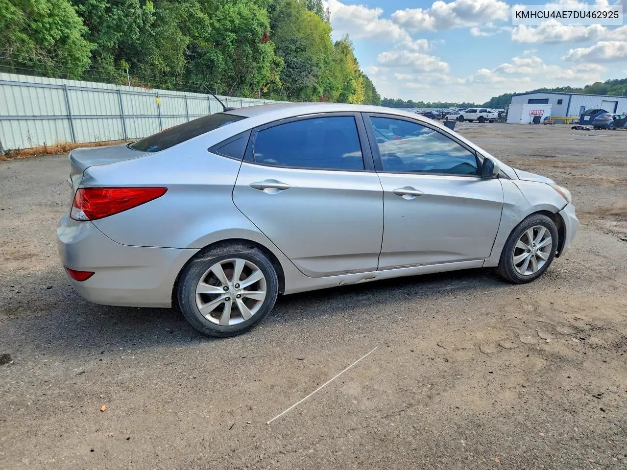 2013 HYUNDAI ACCENT VIN KMHCU4AE7DU462928 — фото 3