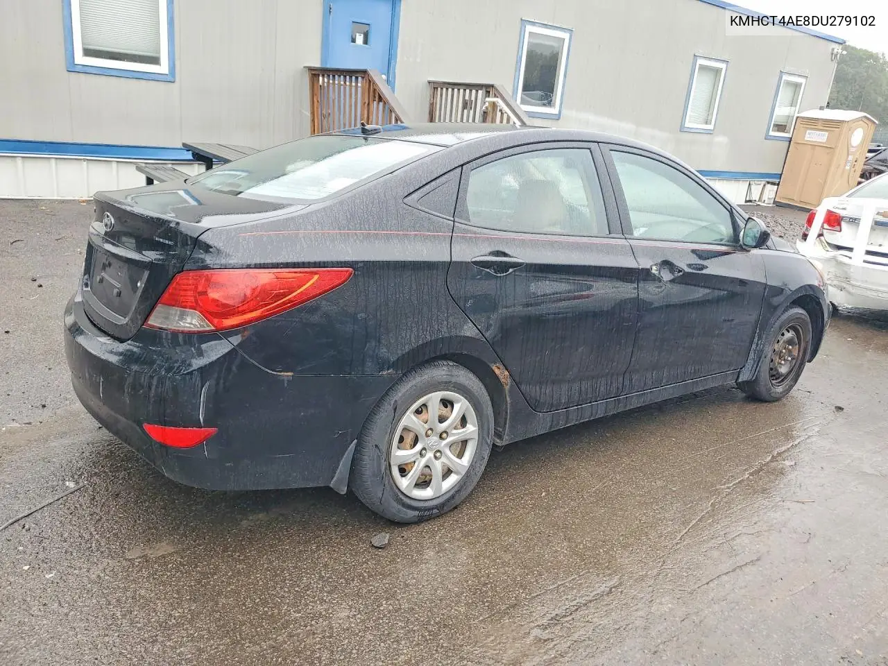 2013 HYUNDAI ACCENT VIN KMHCT4AE8DU279102 — фото 3