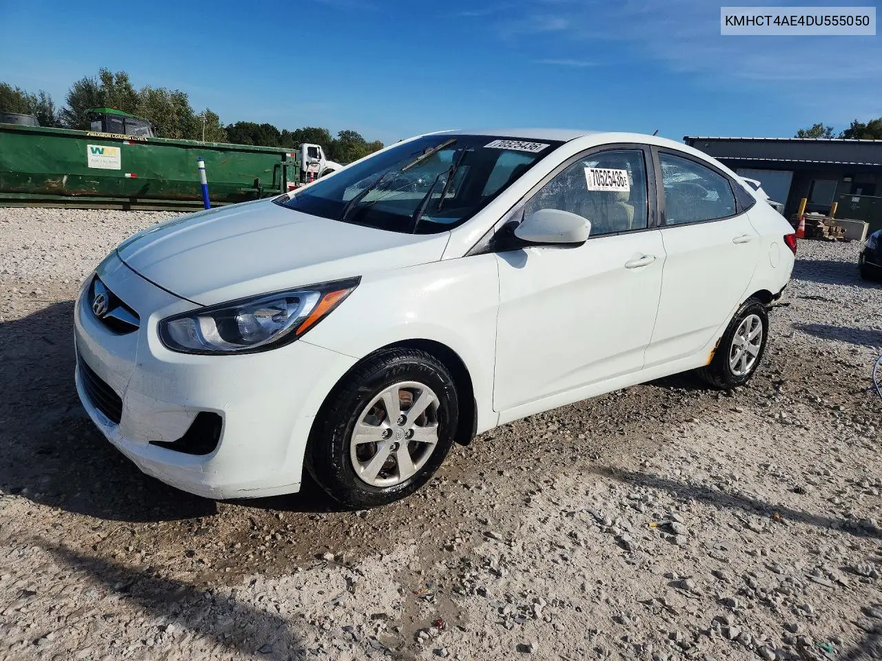 HYUNDAI ACCENT 2013, VIN KMHCT4AE4DU555050
