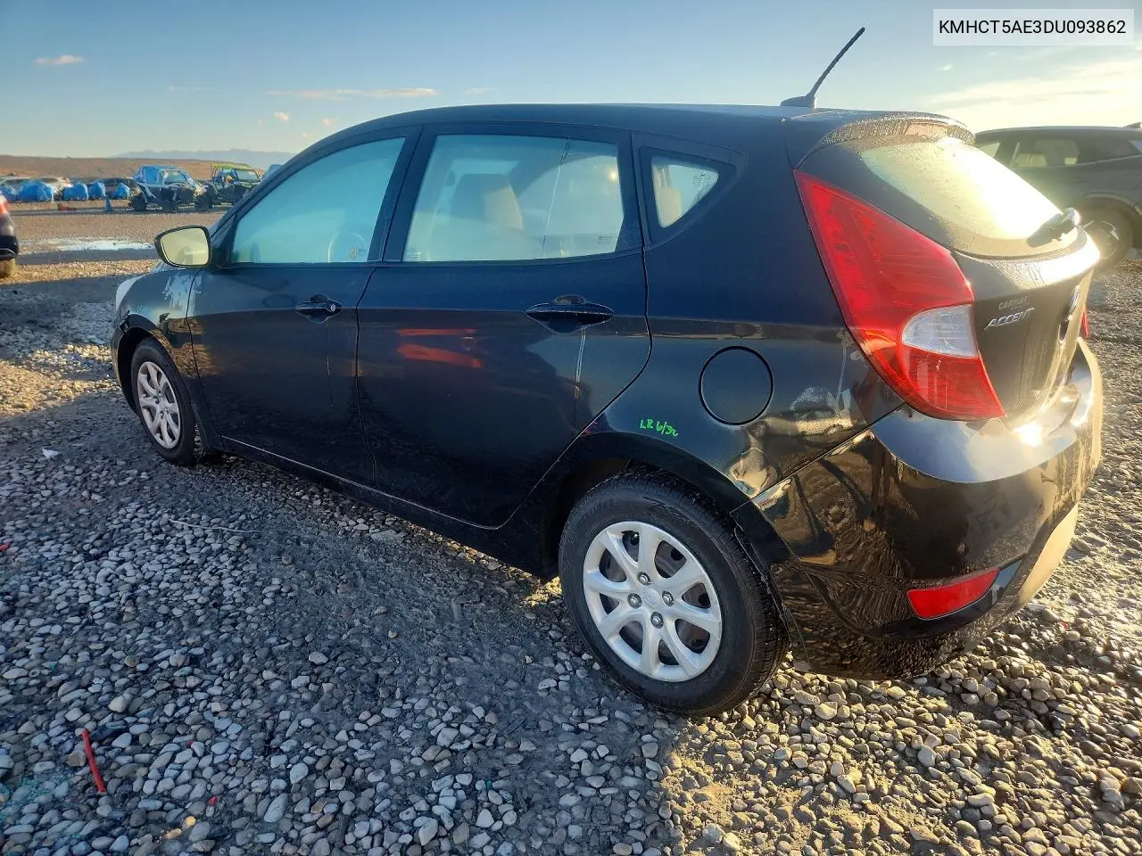 2013 HYUNDAI ACCENT VIN KMHCT5AE3DU093862 — фото 2