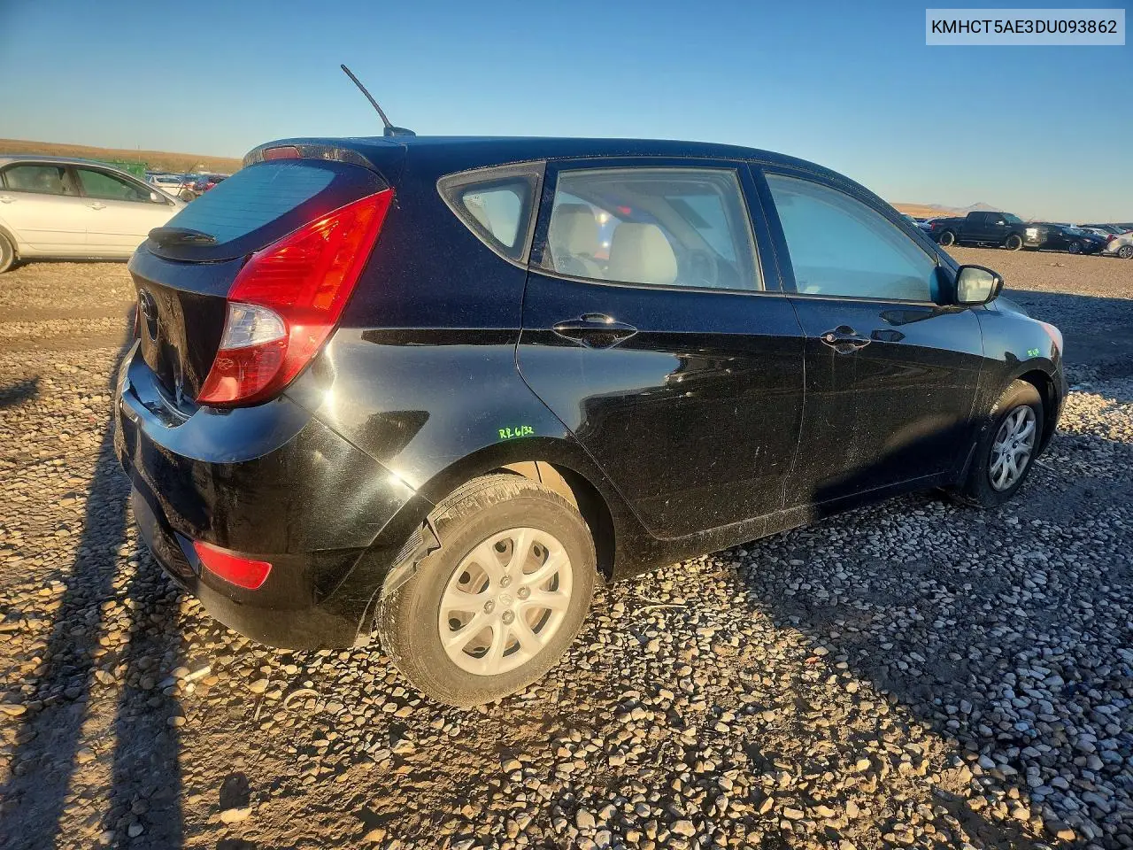 2013 HYUNDAI ACCENT VIN KMHCT5AE3DU093862 — фото 3