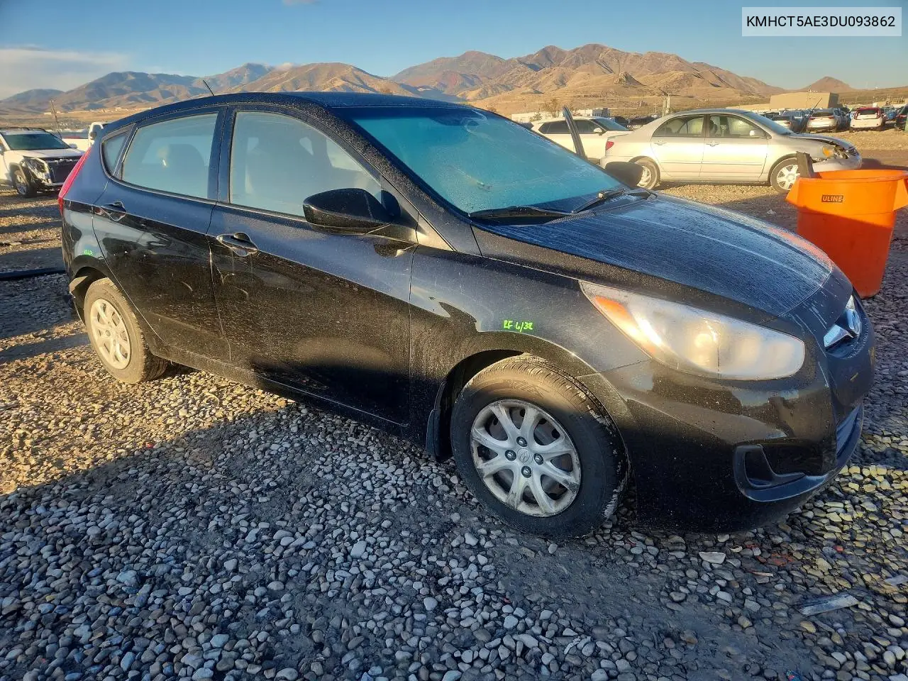 2013 HYUNDAI ACCENT VIN KMHCT5AE3DU093862 — фото 4
