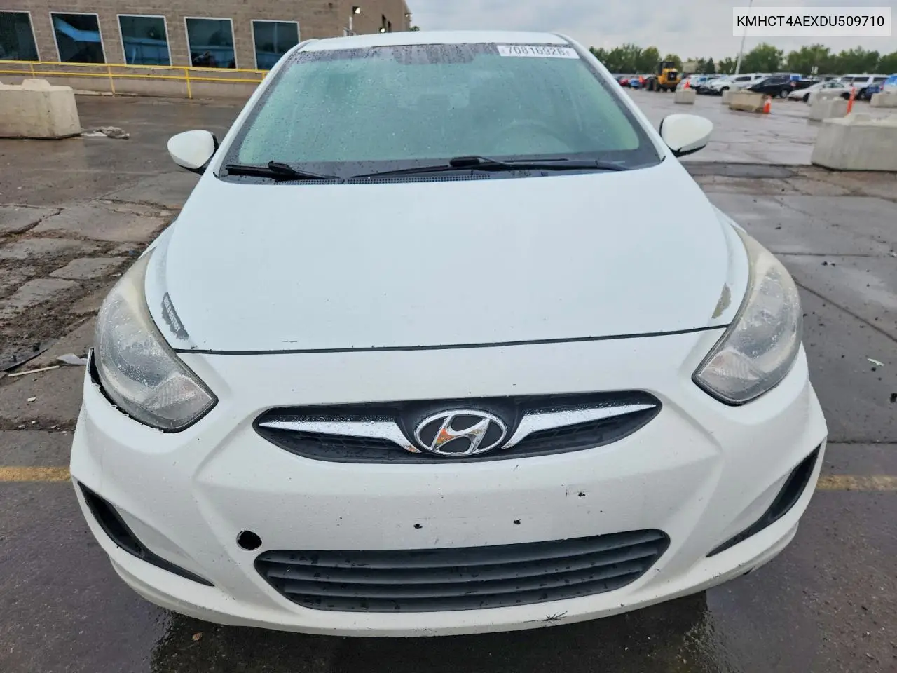 2013 HYUNDAI ACCENT VIN KMHCT4AEXDU509710 — фото 5