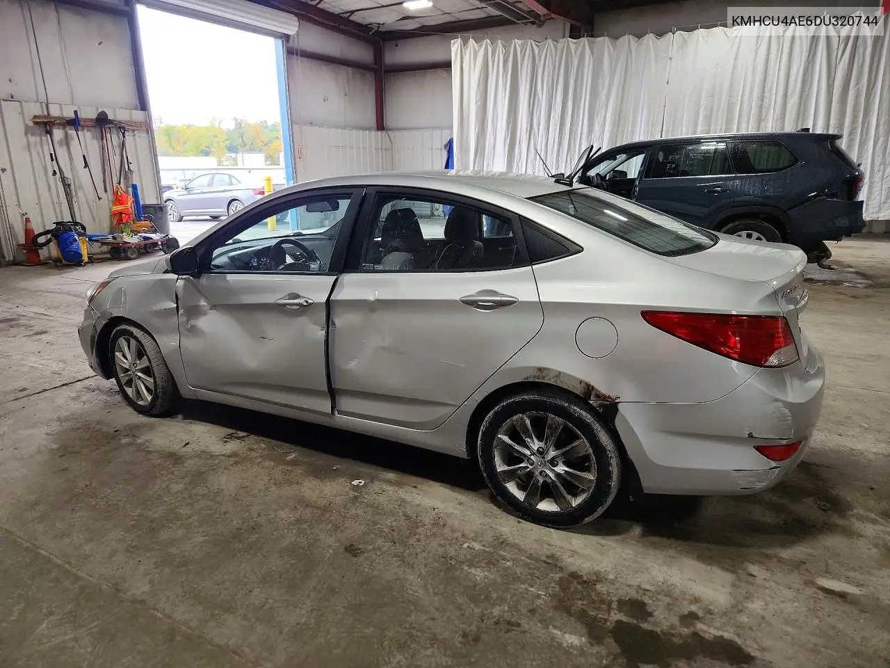 2013 HYUNDAI ACCENT VIN KMHCU4AE6DU320744 — фото 5