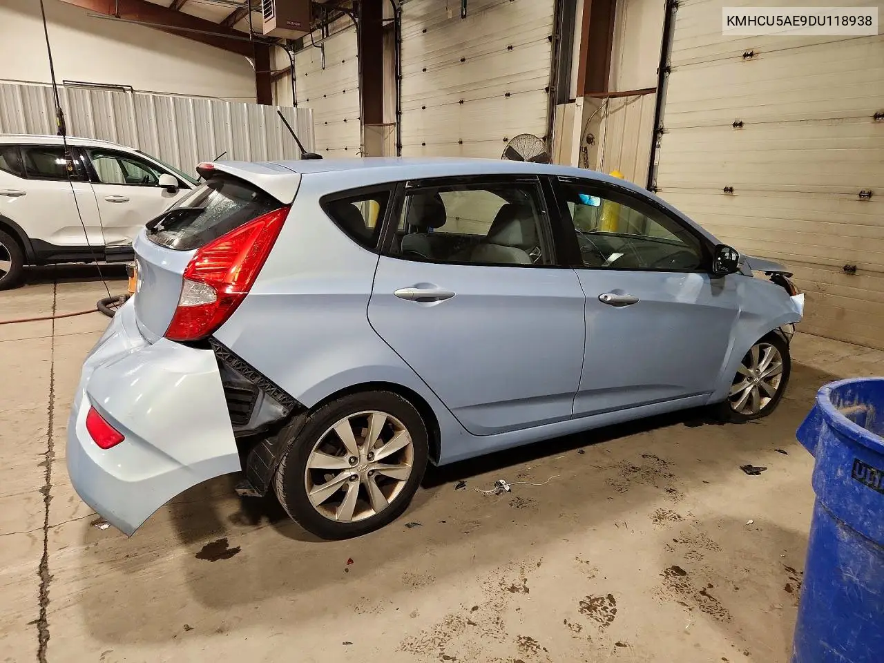 2013 HYUNDAI ACCENT VIN KMHCU5AE9DU118938 — фото 3