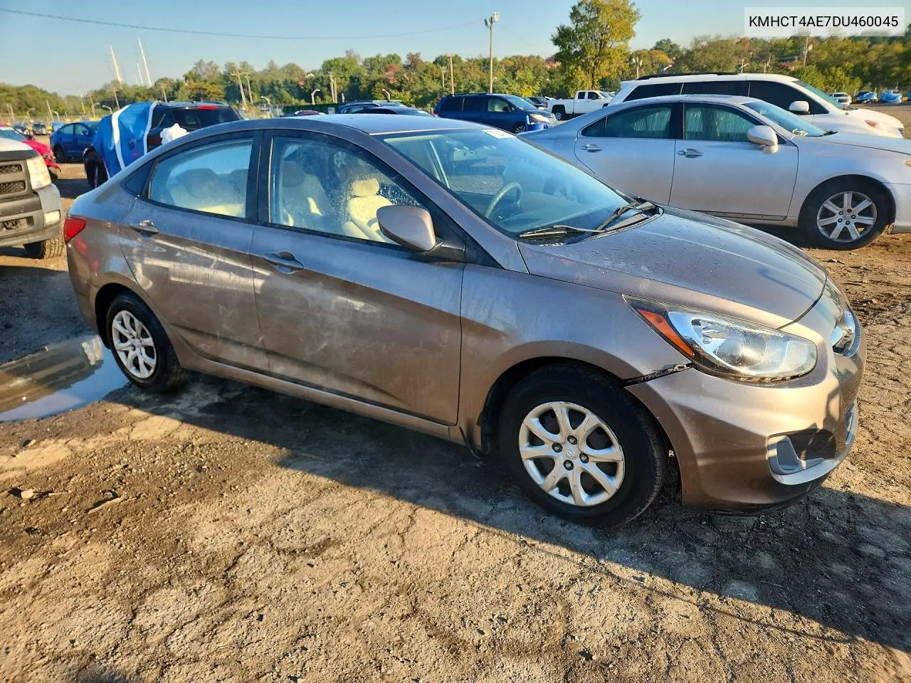 2013 HYUNDAI ACCENT VIN KMHCT4AE7DU460045 — фото 4