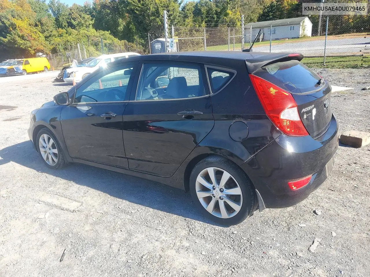 2013 HYUNDAI ACCENT VIN KMHCU5AE4DU079465 — фото 2