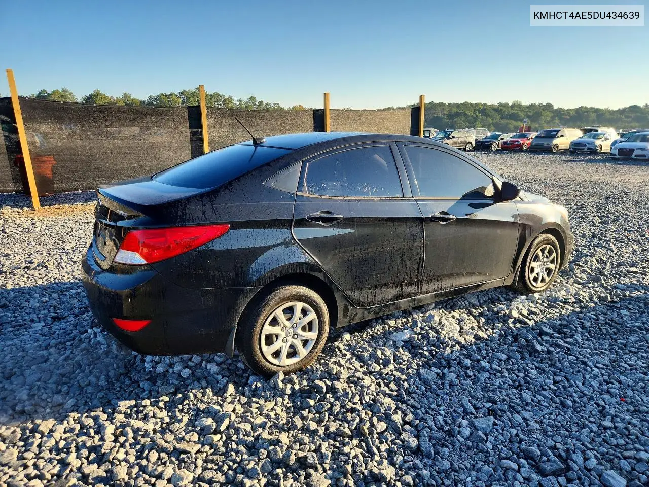 2013 HYUNDAI ACCENT VIN KMHCT4AE5DU434639 — фото 3