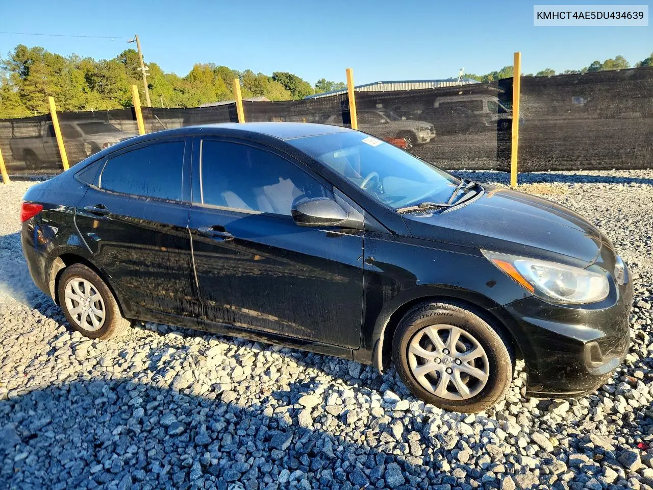 2013 HYUNDAI ACCENT VIN KMHCT4AE5DU434639 — фото 4