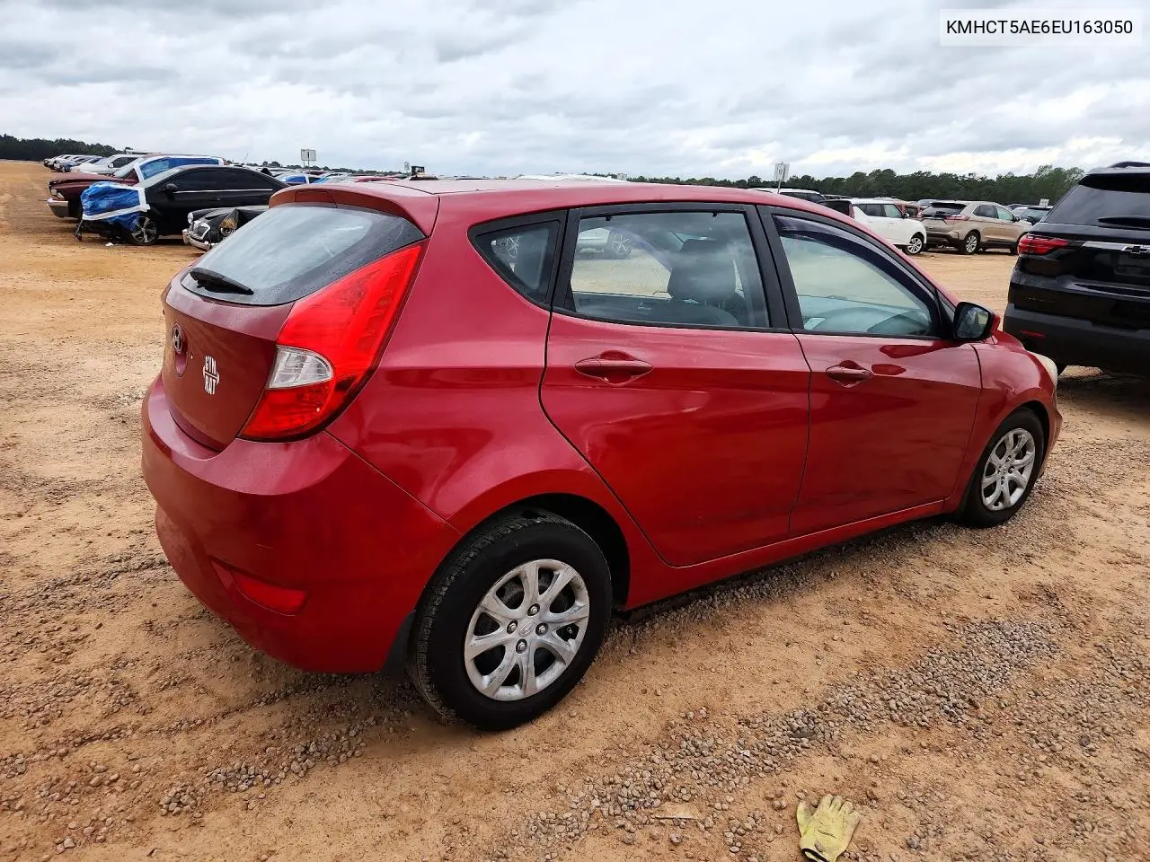 2014 HYUNDAI ACCENT VIN KMHCT5AE6EU163050 — фото 3