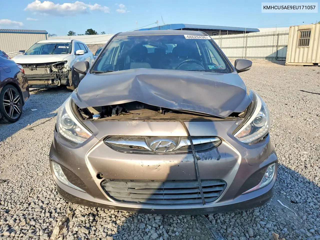 2014 HYUNDAI ACCENT VIN KMHCU5AE9EU171057 — фото 5