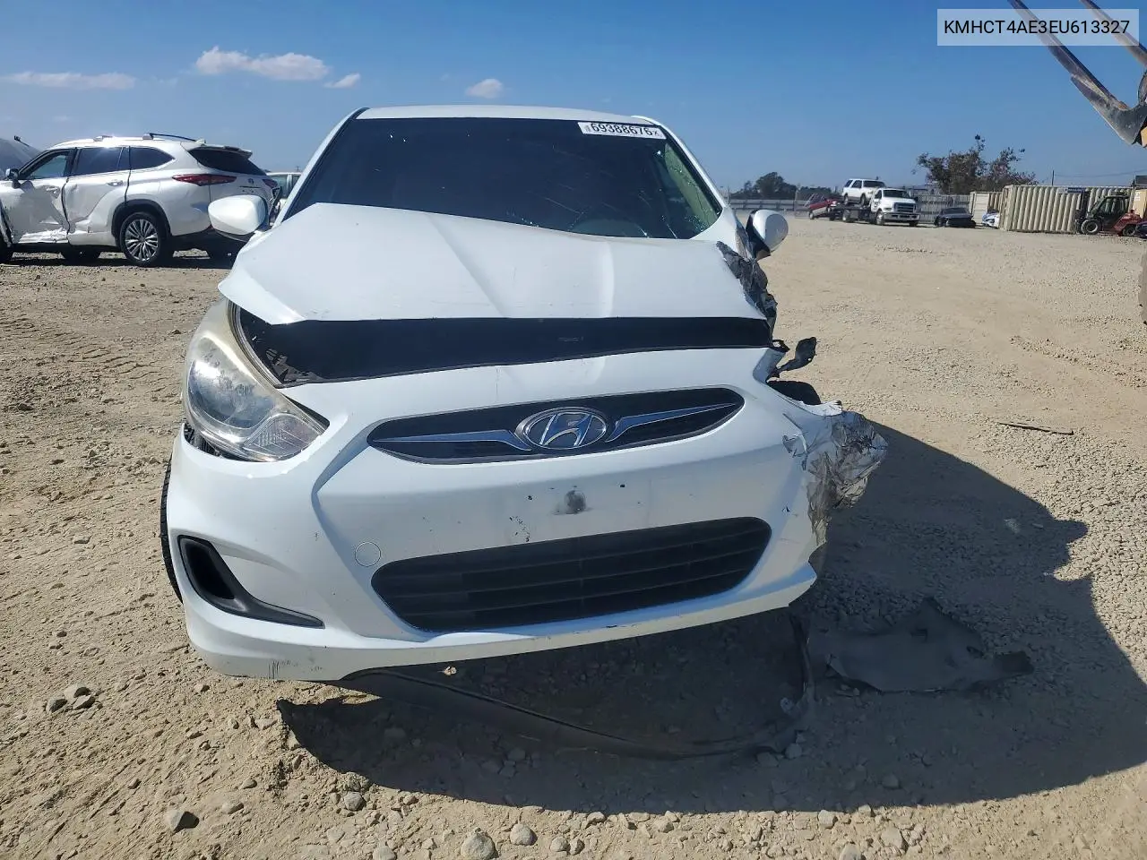 2014 HYUNDAI ACCENT VIN KMHCT4AE3EU613327 — фото 5