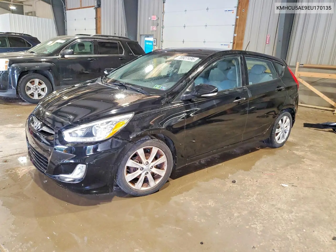 HYUNDAI ACCENT 2014, VIN KMHCU5AE9EU170135